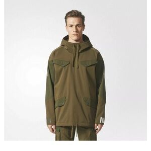 Adidas Originals X White Mountaineering WM Men's Hooded Pullover Jacket Coat